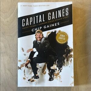 Capital Gaines Book by Chip Gaines - White Cover
